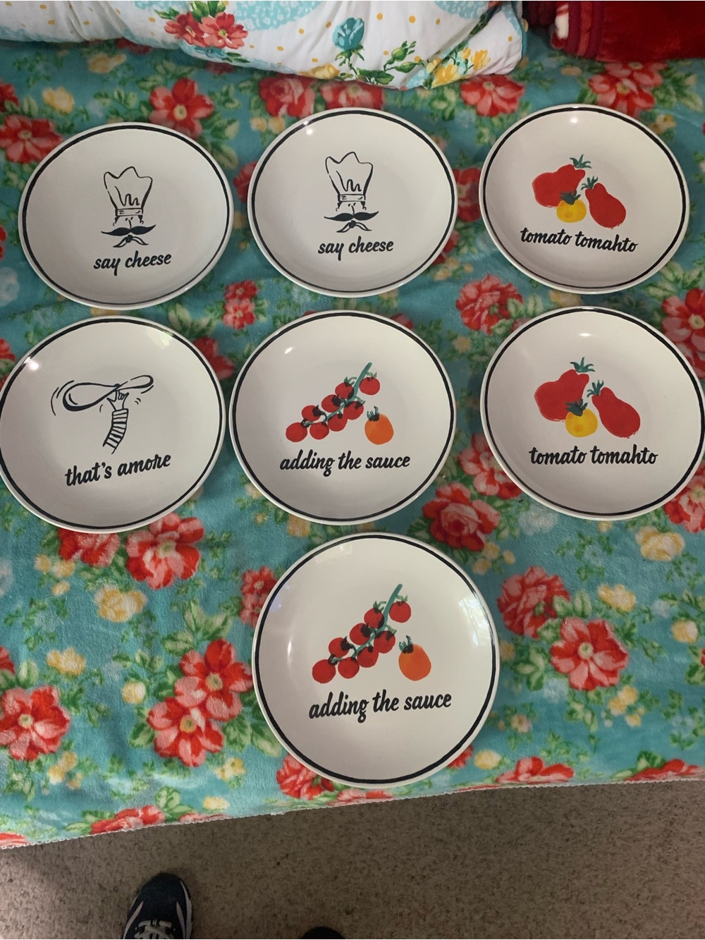 Kate Spade Lenox All In Good Taste Whimsical Luncheon Plates